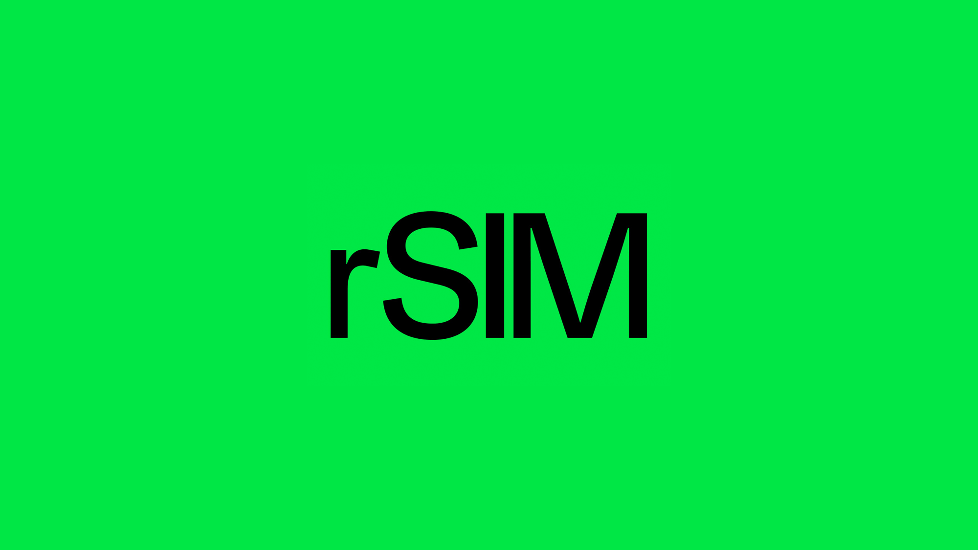 rSIM：打造电信行业“永不掉线”的智能SIM卡新品牌形象设计