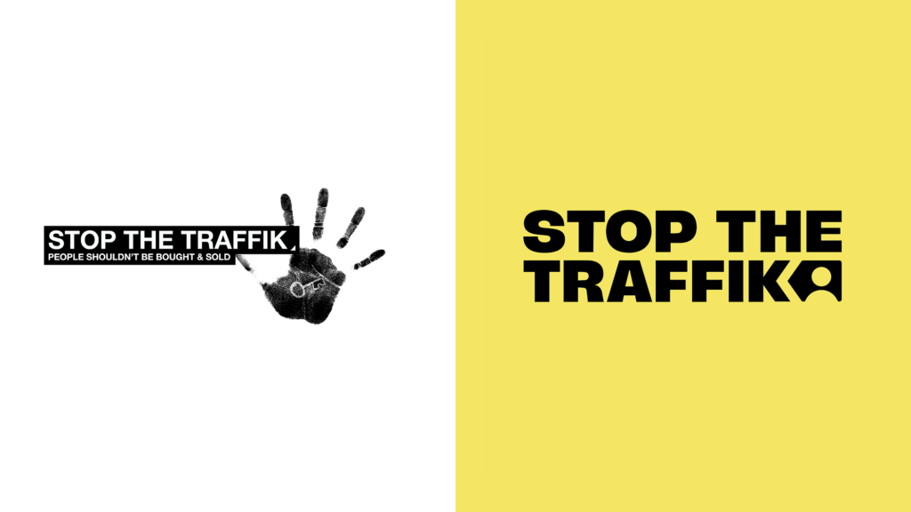 “STOP THE TRAFFIK”新品牌形象设计：以视觉创新传递反人口贩运使命