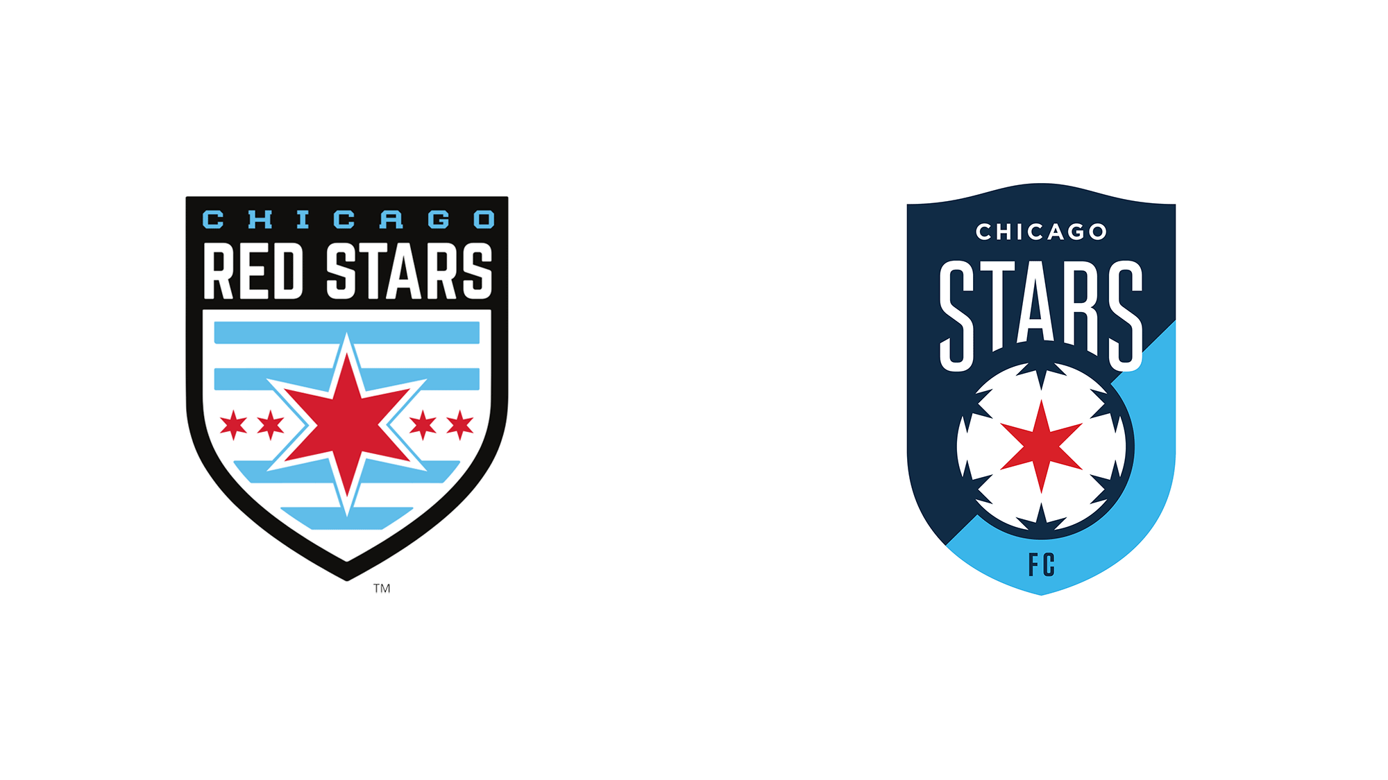 女子足球俱乐部Chicago Stars FC品牌形象设计：焕新升级，致敬城市