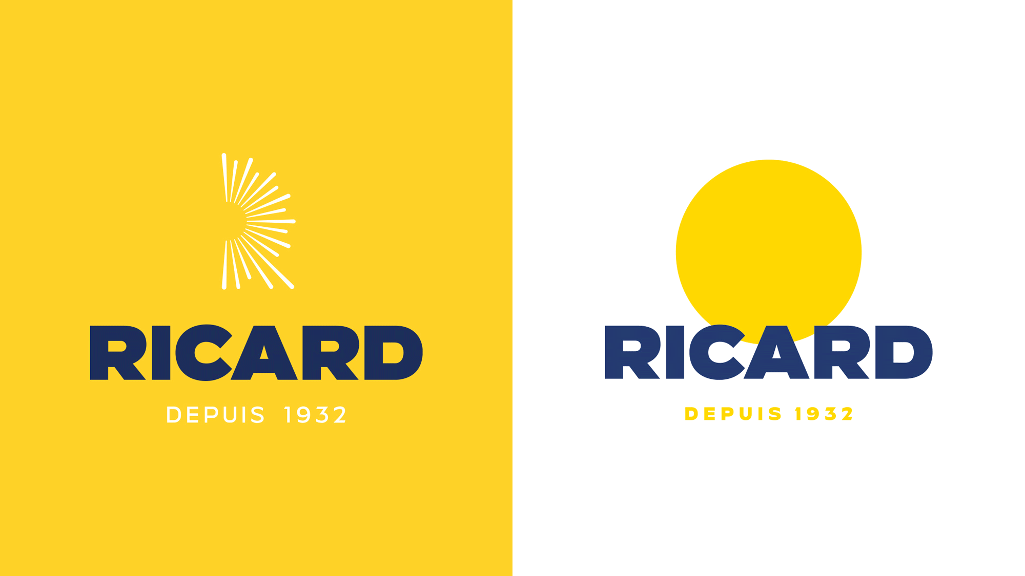 Ricard品牌vi设计焕新：简约不简单，传承中见创新